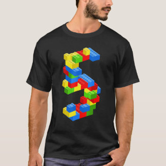 T-shirt Cool 5e anniversaire Bâtiments Bâtiments 5 ans Gar