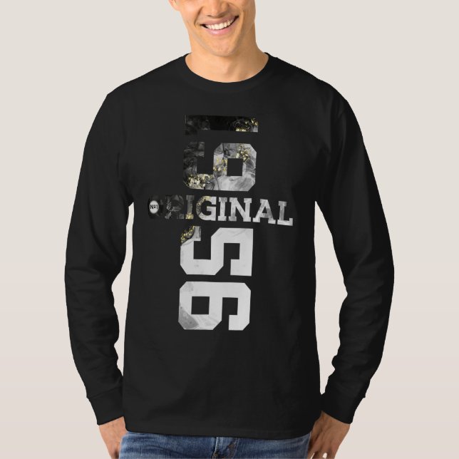 T-shirt Cool 66 ans Original 1956 66e anniversaire (Devant)