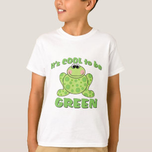 T-shirt Cool à être GRENOUILLE verte