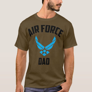 T-shirt Cool Air Force Dad Gift Best Proud Military Veter