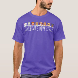 T-shirt Cool Amoureux des chiens Célébrer la diversité Chi