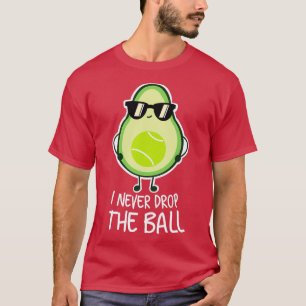 T-shirt Cool Amusant Avocado Tennis Lover