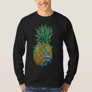 T-shirt Cool Ananas Exotic Fruit Lunettes de soleil Vave T