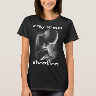 T-shirt Cool anti-avortement Meilleur des hommes catholiqu