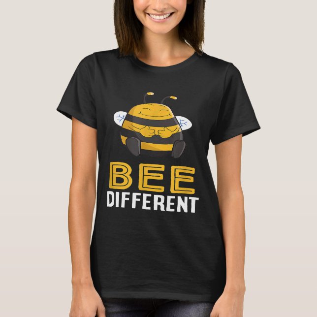 T-shirt Cool apiculteur abeille différente abeille (Devant)