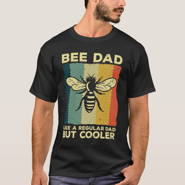 T-shirt Cool apiculture Art Hommes Papa Bee Hive Keeping H (Devant)