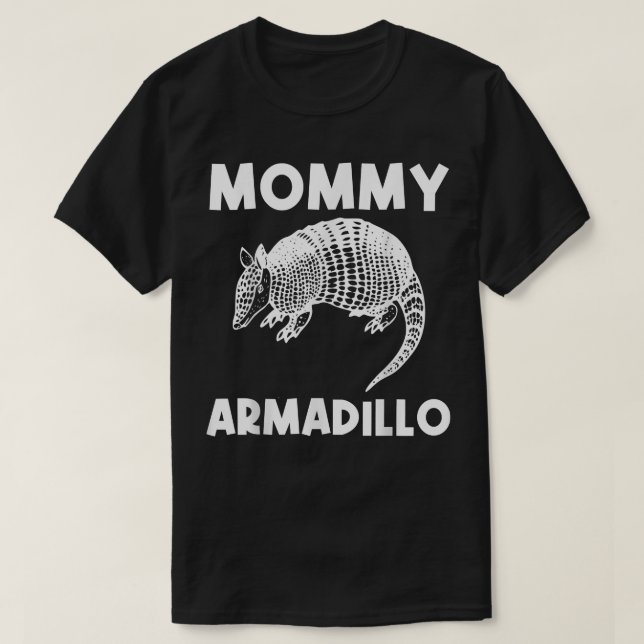 T-shirt Cool Armadillo Pour Femmes Maman Giant Pink Fairy  (Design devant)