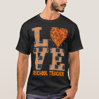 T-shirt Cool Automne Paraéducateur Cute Automne Enseignant