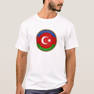 T-shirt Cool Azerbaïdjan Drapeau