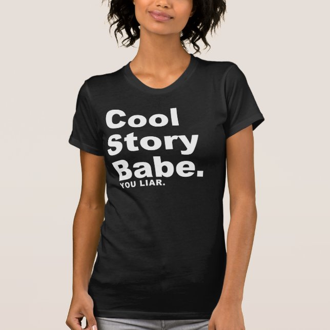 T-shirt Cool Babe - menteur (Devant)