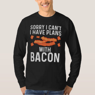 T-shirt Cool Bacon Art Pour Hommes Femmes Porc Bande De Po