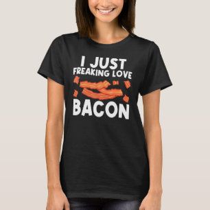 T-shirt Cool Bacon Art Pour Hommes Femmes Porc Bande De Po