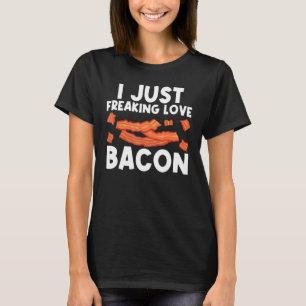 T-shirt Cool Bacon Art Pour Hommes Femmes Porc Bande De Po