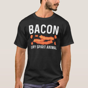T-shirt Cool Bacon Art Pour Hommes Femmes Porc Bande De Po