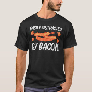 T-shirt Cool Bacon Art Pour Hommes Femmes Porc Bande De Po
