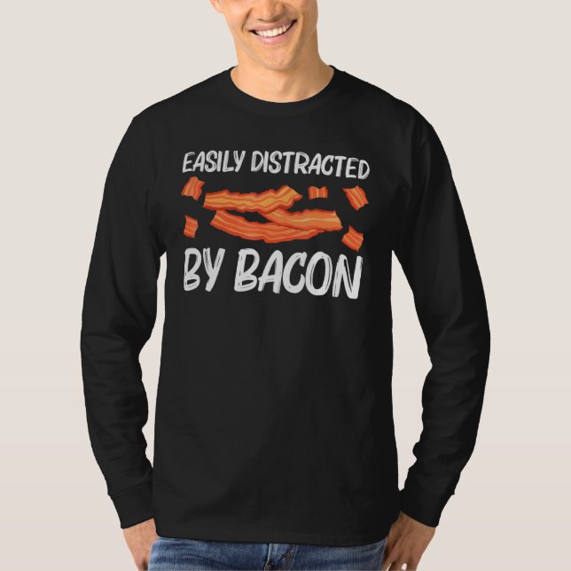 T-shirt Cool Bacon Art Pour Hommes Femmes Porc Bande De Po (Devant)