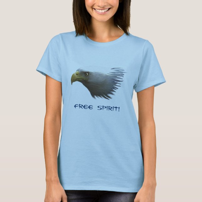 T-shirt Cool Bald Eagle Wildlife Collection (Devant)