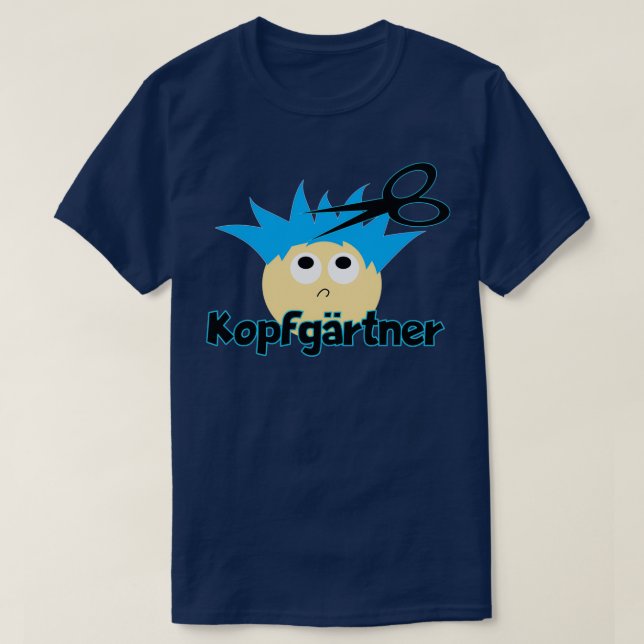 T-shirt cool barbier barbier cadeau coiffeur cadeau 5 (Design devant)