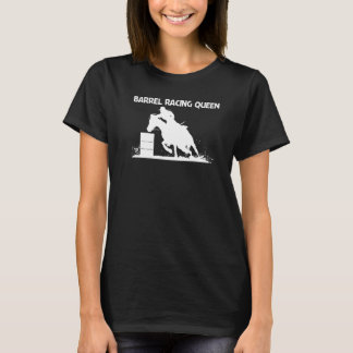 T-shirt Cool Barrel Racing Art Pour Femmes Maman Horseback