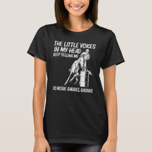 T-shirt Cool Barrel Racing For Women Men Rodeo Horse Barre