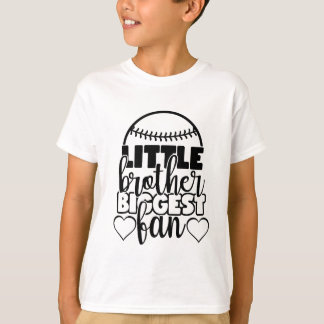 T-shirt Cool Baseball sport petit frère plus grand ventila