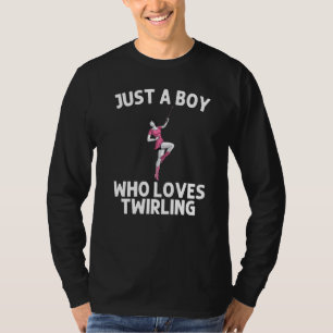 T-shirt Cool Baton Twirling Pour Garçons Enfants Twirler M