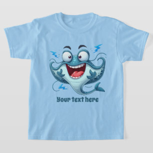 T-shirt Cool Beach ajouter texte unisex enfants stingray