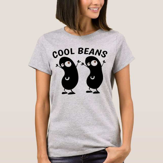 T-SHIRT COOL BEANS COFFEE T-SHRT (Devant)