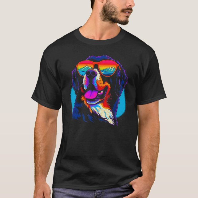 T-shirt Cool Bernese Mountain Dog (Devant)