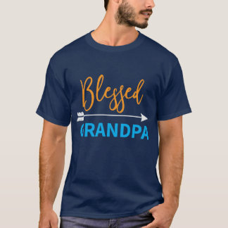 T-shirt Cool Bienheureux grand-père mot art