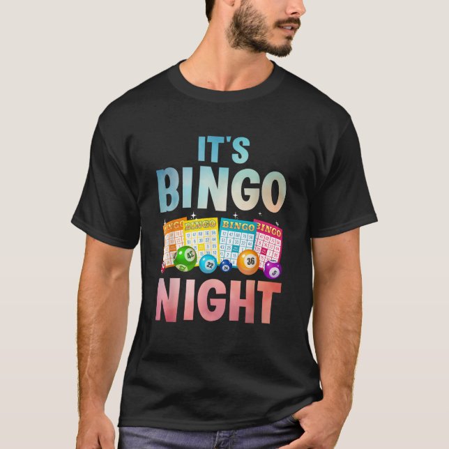 T-shirt Cool Bingo Night Art pour Hommes Femmes Bingo Love (Devant)