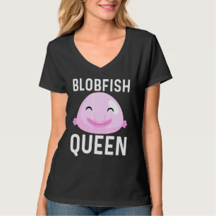 T-shirt Cool Blobfish Pour Femmes Maman Pêcheurs Poisson M