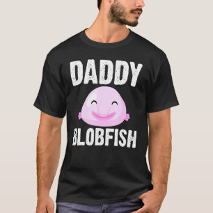 T-shirt Cool Blobfish Pour Les Hommes Papa Pêcheurs Poisso