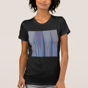 T-shirt Cool Blue Seamless Design