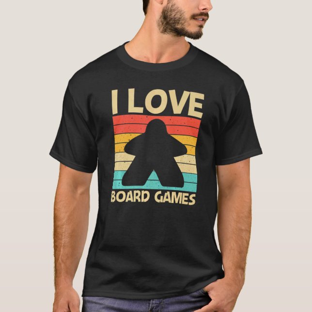 T-shirt Cool Board Game For Men Women Board Gamer Meeple (Devant)