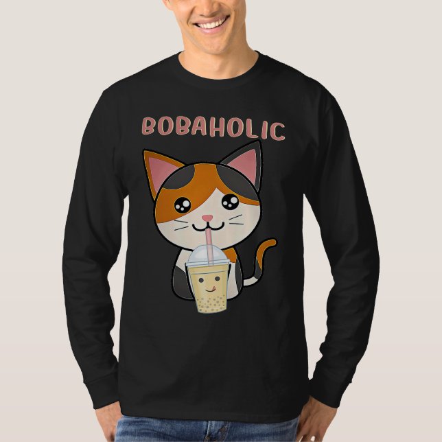 T-shirt Cool Boba Holic Boba Bubble Tea Lovers   1 (Devant)