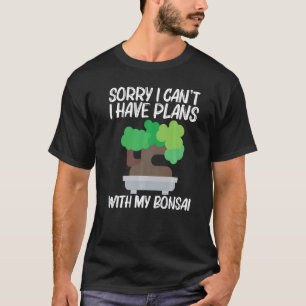 T-shirt Cool Bonsai Pour Hommes Femmes Arbre Jardin Plante