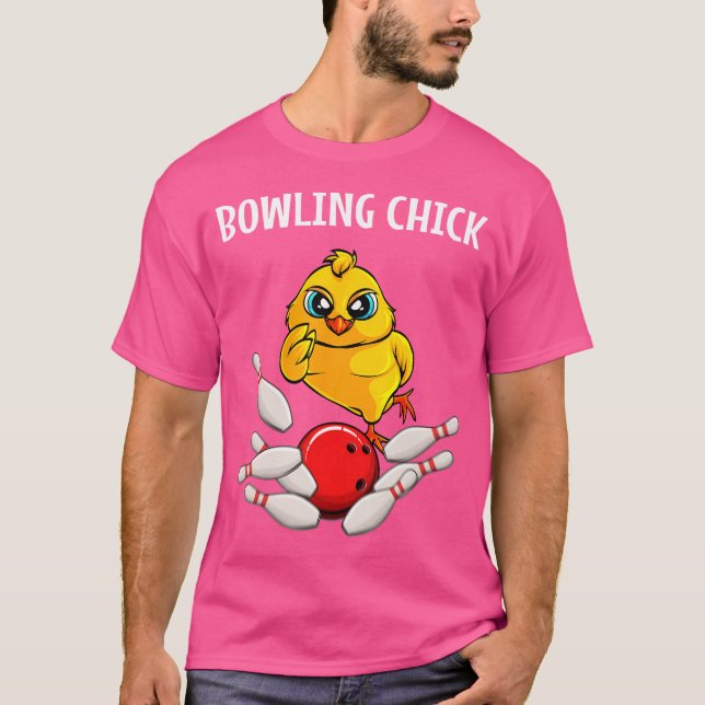 T-shirt Cool Bowler Pour Dames Bowling Chick Spare Me (Devant)