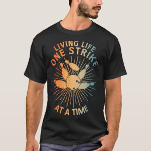 T-shirt Cool Bowling Art Pour Hommes Femmes Strike Team Ga
