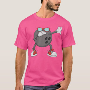 T-shirt Cool Bowling Pour Spare Strike Bowler Coach Dabbin