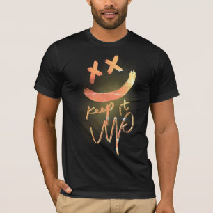 T-shirt Cool brillant or le garder drôle sourire Emoji