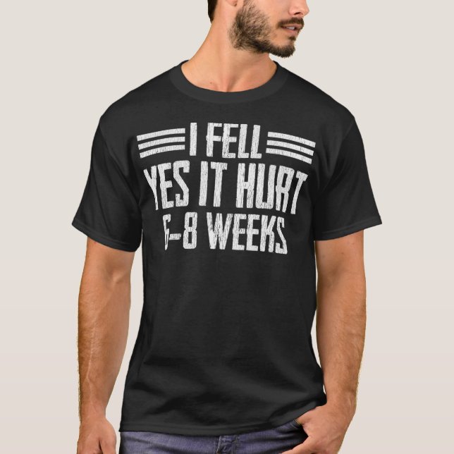 T-shirt Cool Broken Bone Venin Funny Broke Arm Branche Wri (Devant)