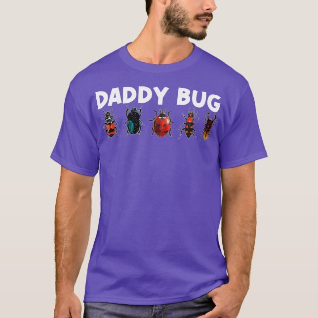 T-shirt Cool Bug Cadeau Pour Hommes Papa Bug Hunter Animal (Devant)