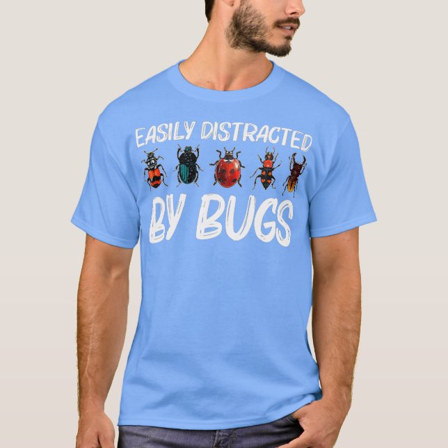 T-shirt Cool Bug Don Pour Hommes Femmes Chasseur De Bugs A (Devant)
