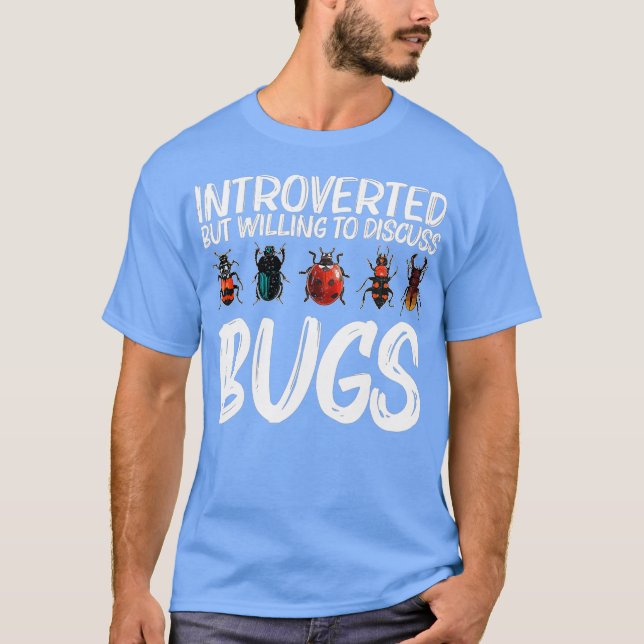 T-shirt Cool Bug Don Pour Hommes Femmes Chasseur De Bugs A (Devant)