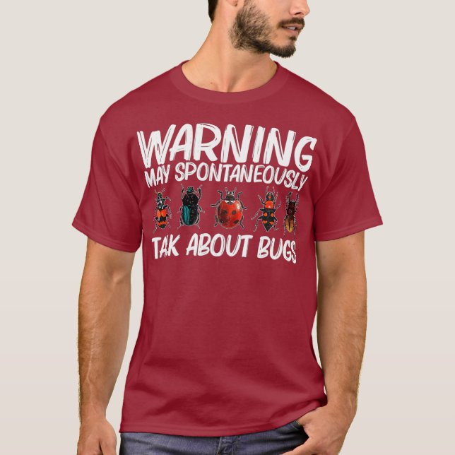 T-shirt Cool Bug Don Pour Hommes Femmes Chasseur De Bugs A (Devant)