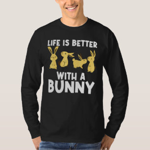 T-shirt Cool Bunny Art Pour Hommes Femmes Rabbit Jersey Wo