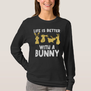 T-shirt Cool Bunny Art Pour Hommes Femmes Rabbit Jersey Wo