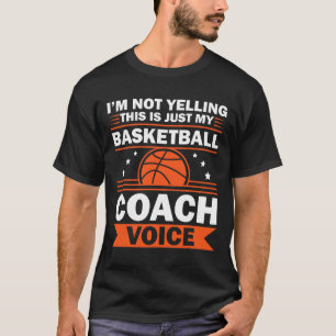 T-shirt Cool Bysketbyll Coach Pour Hommes Équipe Femme Bys