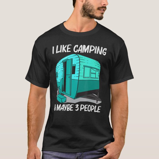 T-shirt Cool Camping For Men Women Camper Camping Outdoor  (Devant)